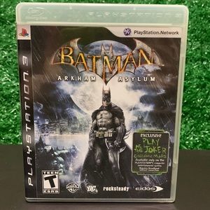 PlayStation 3  BATMAN ARKHAM ASYLUM 🦇
